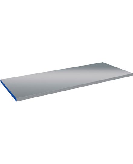 Bordplade 40 mm 1200 x 800 mm Stål, Stål/Blå ABS kant